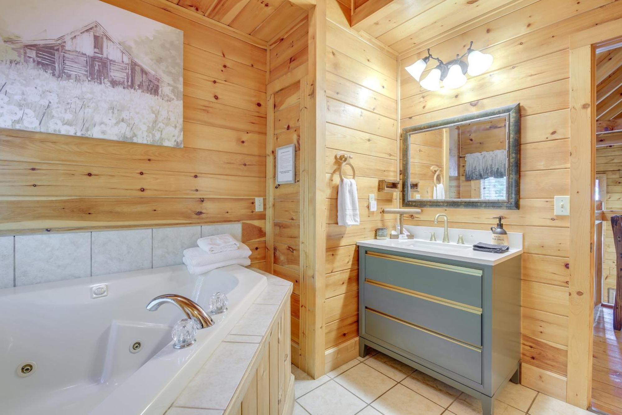 Sevierville Cabin With Deck Minutes To Pigeon Forge Buitenkant foto