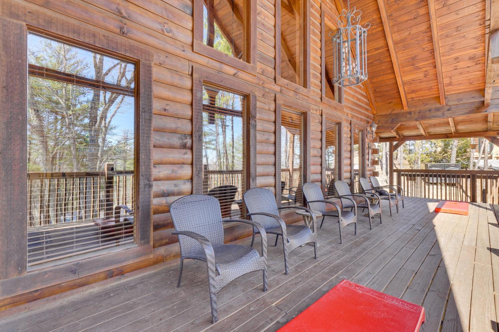 Sevierville Cabin With Deck Minutes To Pigeon Forge Buitenkant foto