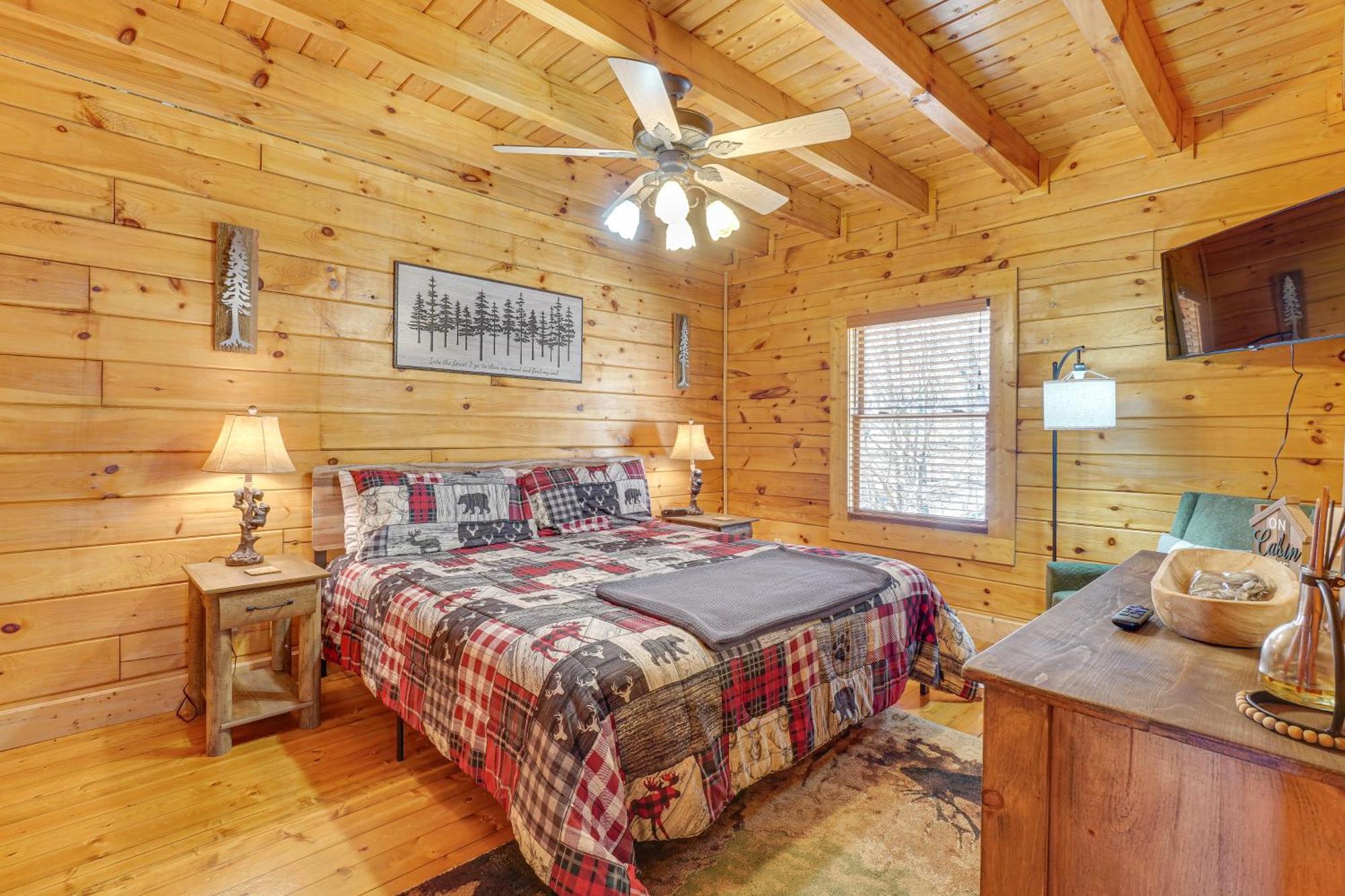 Sevierville Cabin With Deck Minutes To Pigeon Forge Buitenkant foto