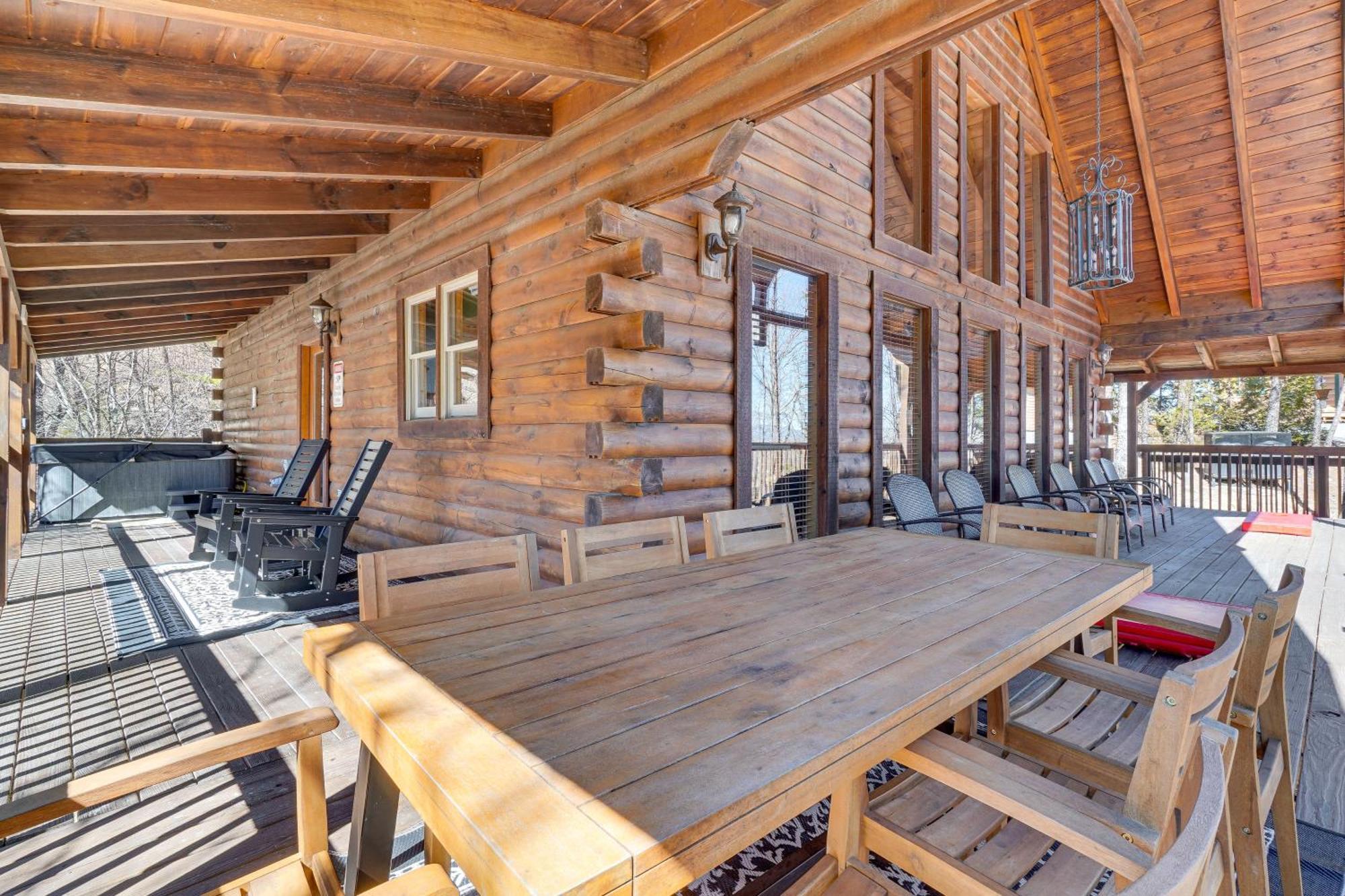Sevierville Cabin With Deck Minutes To Pigeon Forge Buitenkant foto
