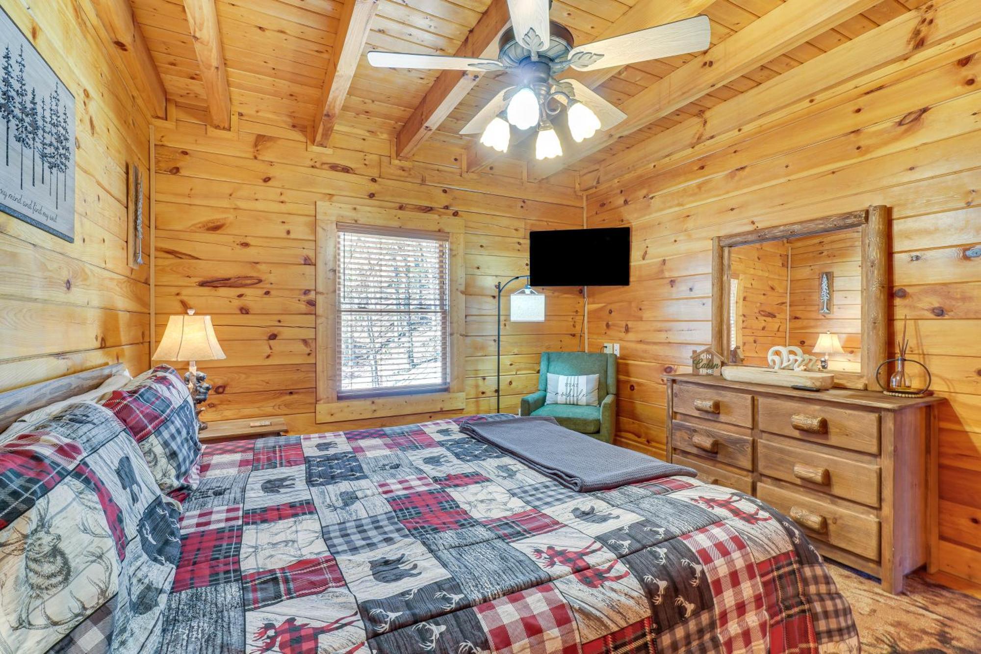 Sevierville Cabin With Deck Minutes To Pigeon Forge Buitenkant foto